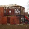 New build in historic village