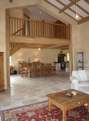 New build in an historic village.